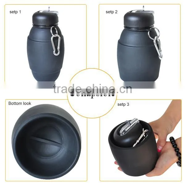 New gift ideas rubber kids water bottle
