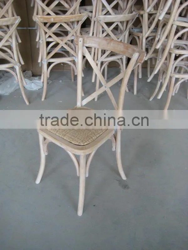 wedding banquet rental cross back living room chair