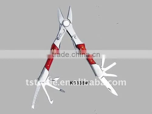 2014 Small multi adjustable tools pliers with knife T1999