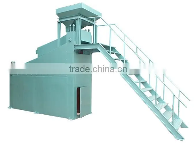Screen separator two stages, for alloy ore machine separator