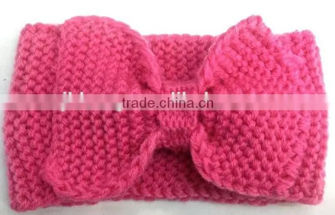 STOCK Wholesale crochet head wraps crochet bow knit headwrap