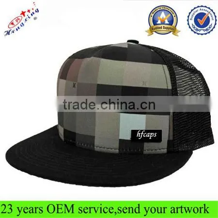 2014 Custom Captain Juniors Trucker Snapback Cap With Side Pavement