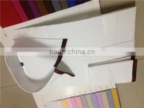 Mens white french cuff office shirts manufacturer gold supplier shirts