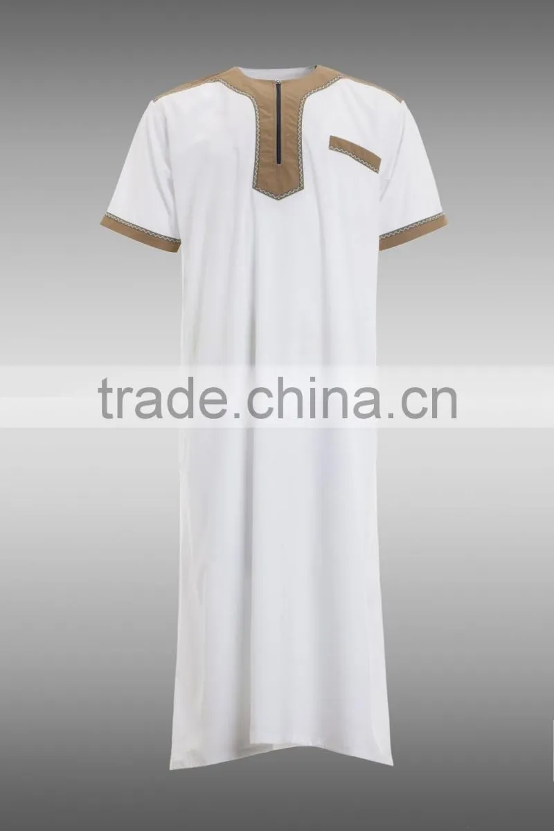 MEN'S MUSLIM ISLAMIC ARABIC ROBES DISHDASHA MORNING GOWNS THOBE