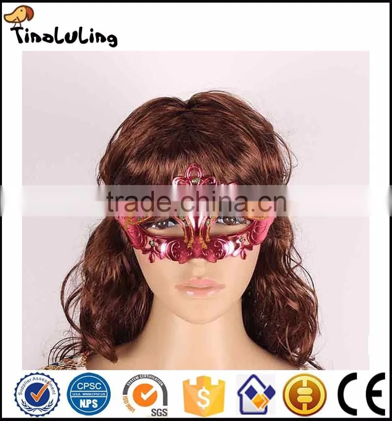 Gold mask dance party mask princess of Venice