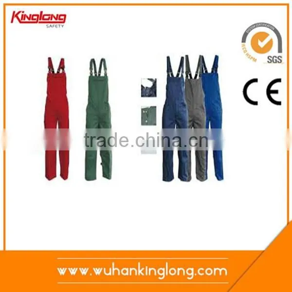 Popular style long bib overall for cooking and baking