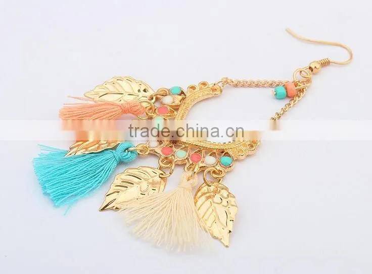 F20050N Big Drop Earrings For Women Fine Jewelry Beads Drop Earring