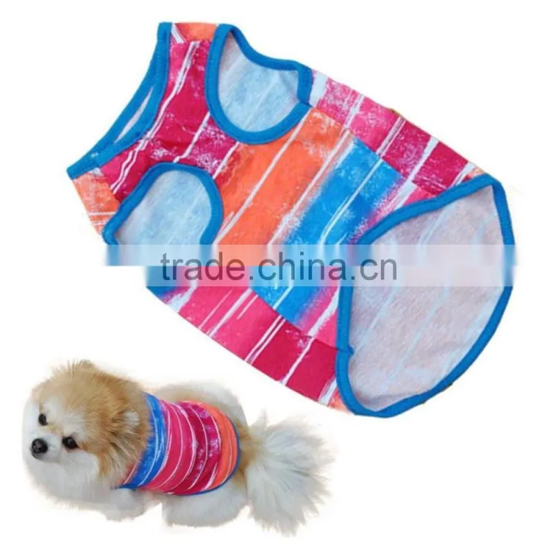 new design Pet Puppy Summer Shirt Pet Clothes T Shirt