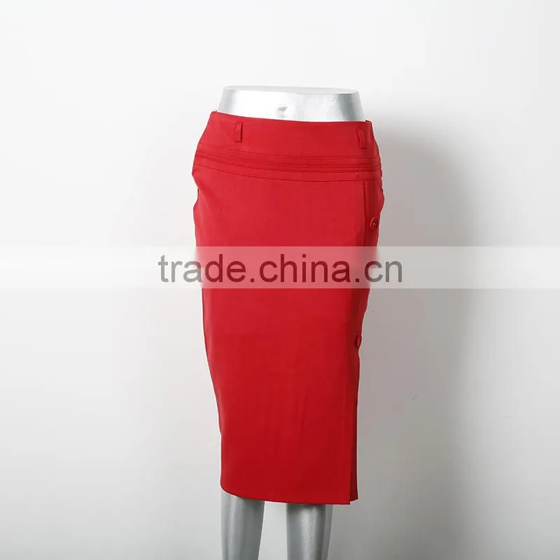 YILEYA new high waist design narrow 2015 fashion long skirt