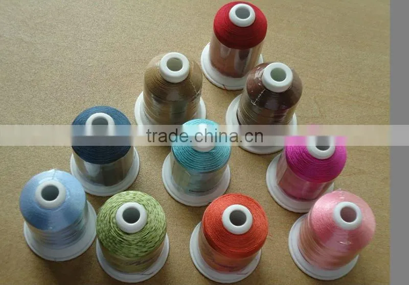 1000m viscose rayon embroidery thread, rayon yarn