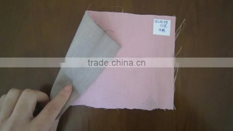 steel steel fiber fabric RIFD blocking fabric hot sale metal fiber fabric