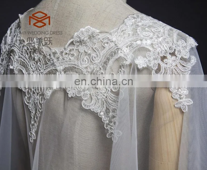 New Design Embroidery Wedding Accessories Bridal Veil