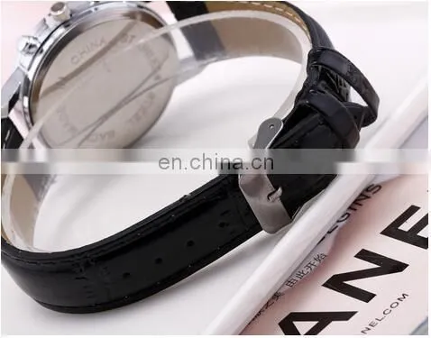 Luxury Men's Fashion Retro Leather Watches Bracelet Wristwatch Analog Quartz Wrist Watch