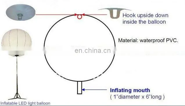 lighting inflatable decorating
