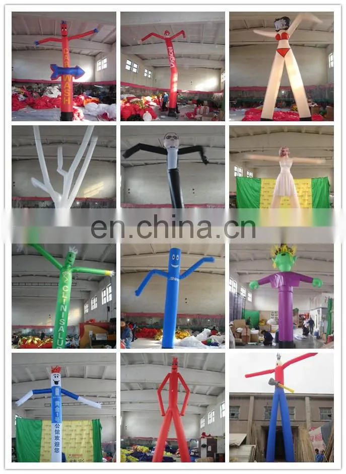 customized led lighting advertising mini inflatable air dancers