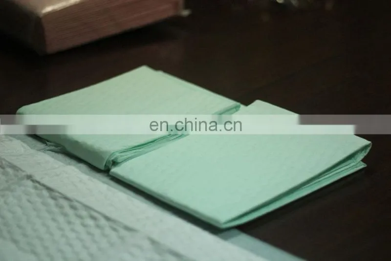 High absorbent disposable PP/nonwoven underpad for medical