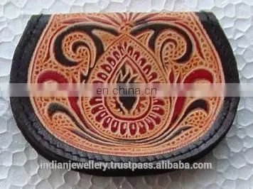 Genuine Leather coin purses manufacturer, leather coin bags exporter