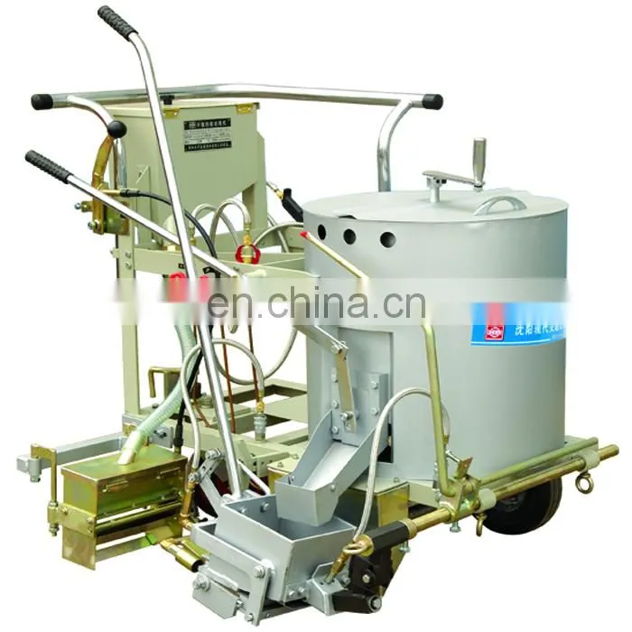 New Design Hand Push Cold Paint Spraying Marking Machine For Road