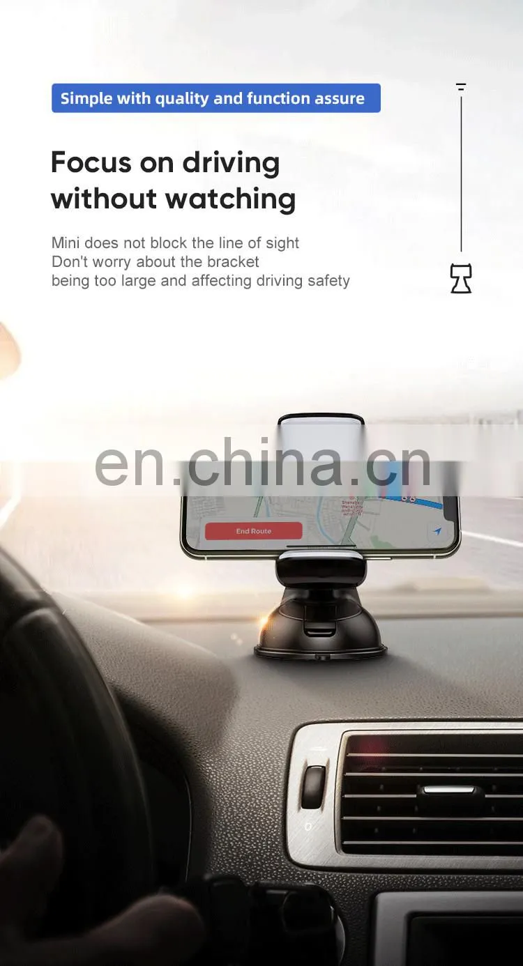 Joyroom JR-OK1 hot selling single pull suction cup holder for mobile phone