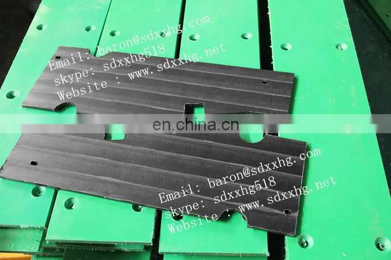 White UHMW-PE Cushion block white UHMWPE cushion block uhmwpe uhmw block