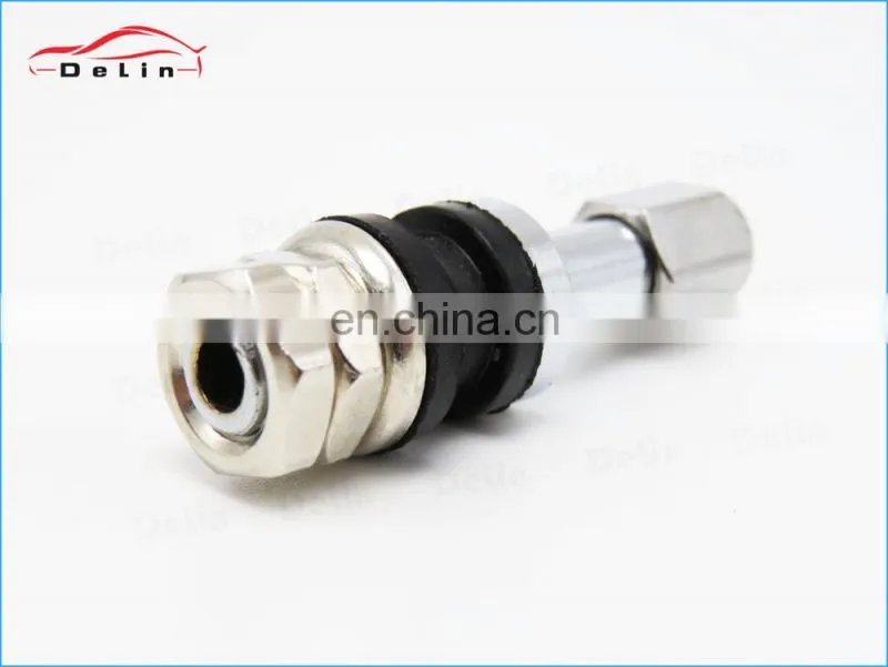 Motorcycle tire valve stem TR43E Zinc alloy Chrome plated Metal tyre valves Tubeless