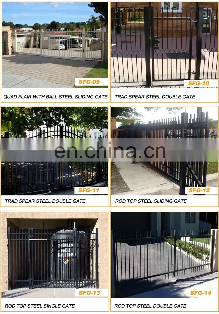 Wholesale customized house gate designs pictures