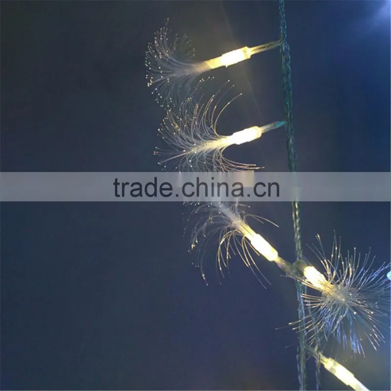 fiber optic led string light decoration fiber optic light illumination decoration