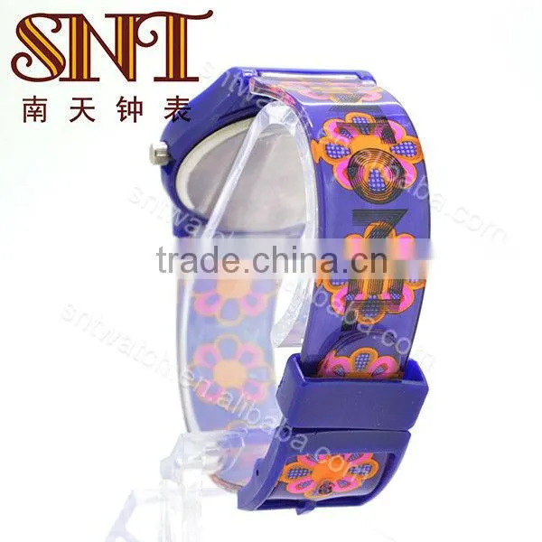 SNT-PL006 plastic watches girls girls fancy wrist watch