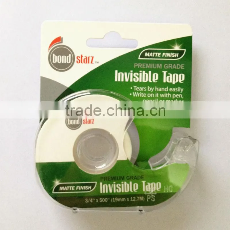Transparent stationery tape with Snail