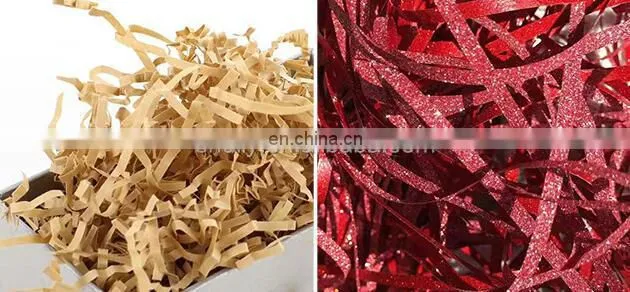Kraft Paper cutting machine Craft Crinkle Cut Paper Shred Machine