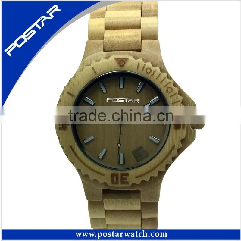 Hot Sale Couple's New Style Cheap Unisex Wooden Wrist Watch