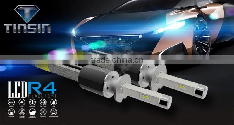High power auto accessories 30W / 40W car h3 led headlight bulbs / koito headlights