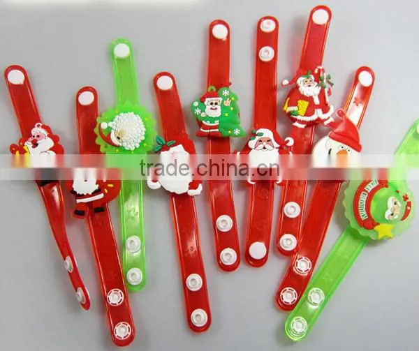 2015 Christmas LED flashing Bracelets for child