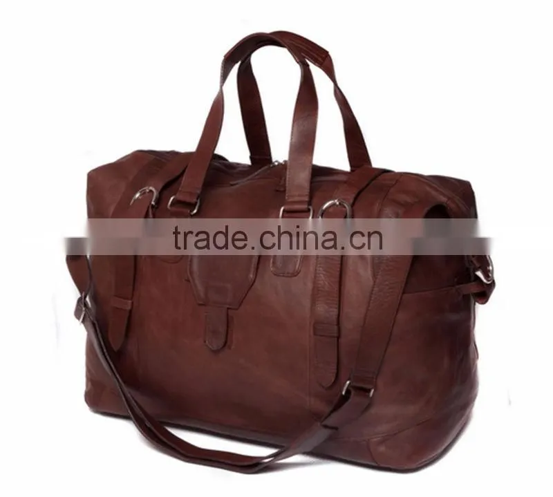 Crazy horse leather genuine leather for man bag leather