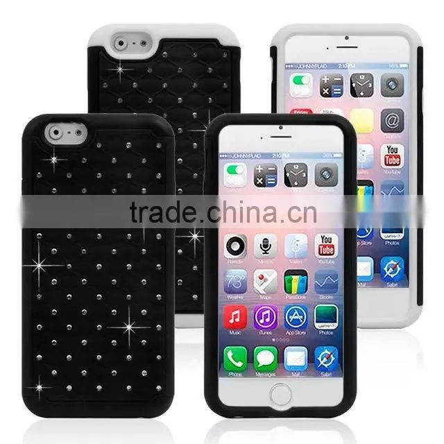 For iphone 6 tpu 2in 1 case ,for iphone 6 hard case ,silicon case