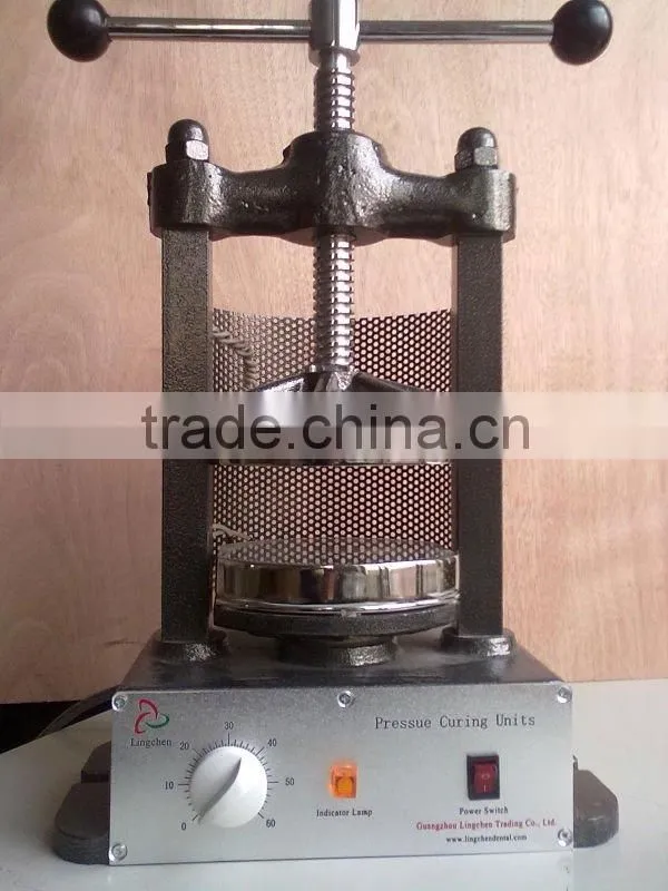 dental polymerization and press former unit