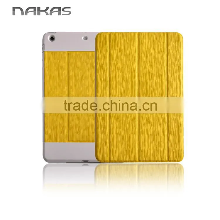 flip cheap pu leather handphone protecting case with stand for ipad mini