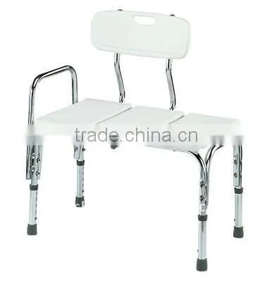 Adjustable Transfer Bench With Backrest