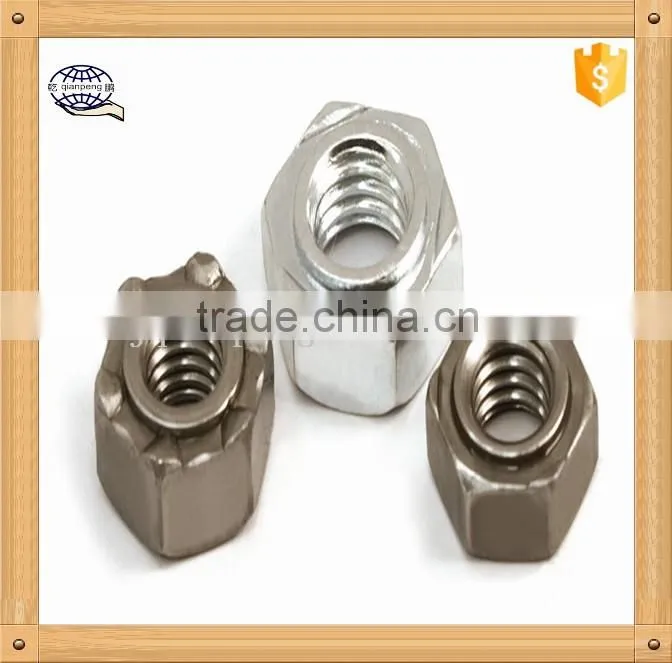 Hastelloy C4 m40 hex nut , m4 weld nuts stainless steel , m16 nut