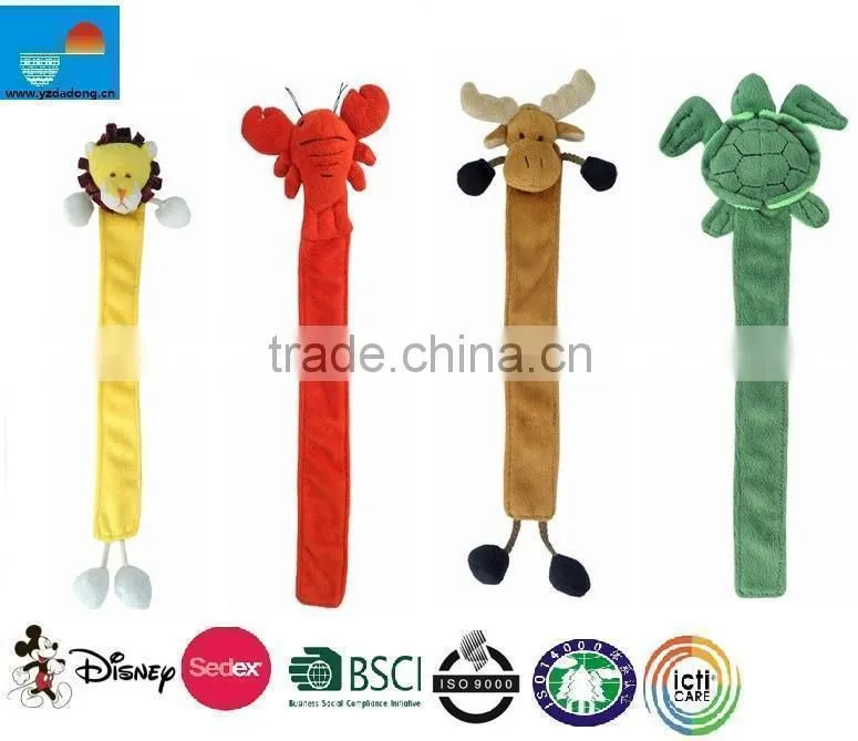 Children gift lush animal toys plush bookmarks
