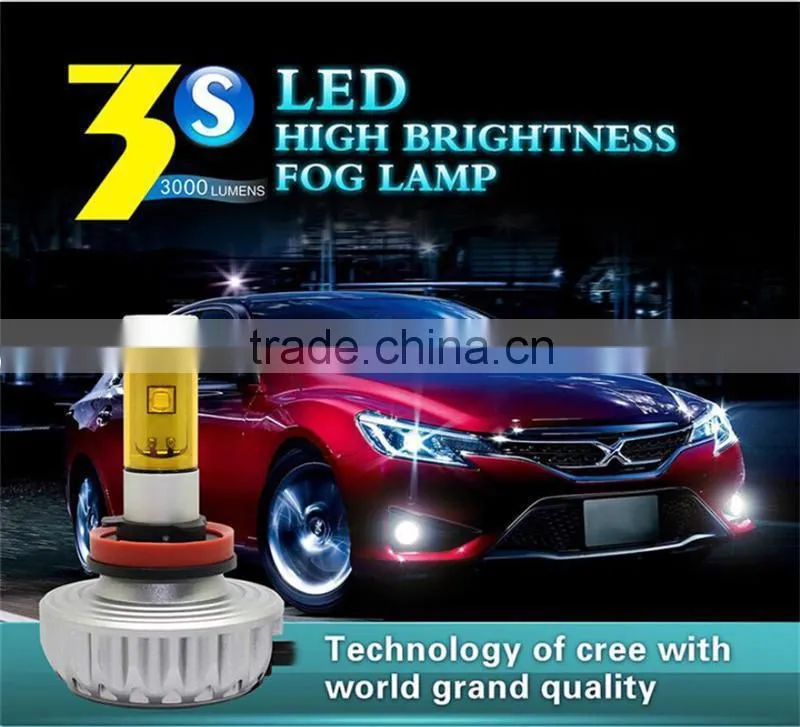 Fanless all in one design 3S led headlight 3000LM five DIY Color LED car Headlight