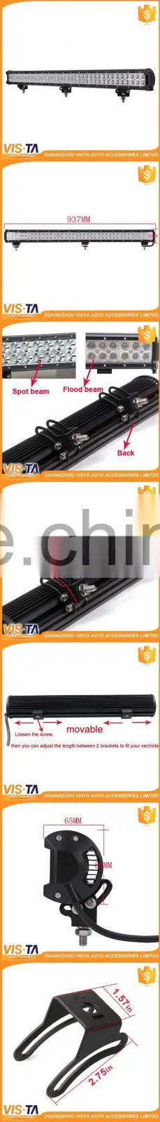 New arrival top quality waterproof super bright 234w led work light bar