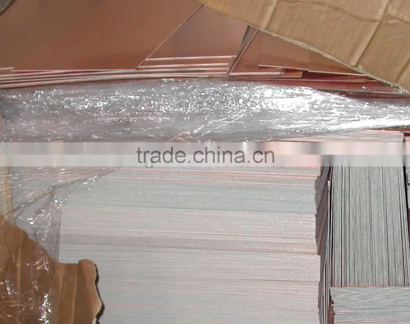 Double side FR-4 copper clad laminate sheet made in China