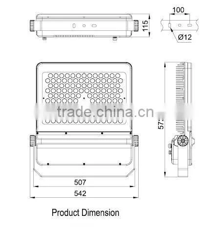 Hangzhou factory, UL,CE,ROHS certificate, MODULAR 160W led street lighting, outdoor flood light