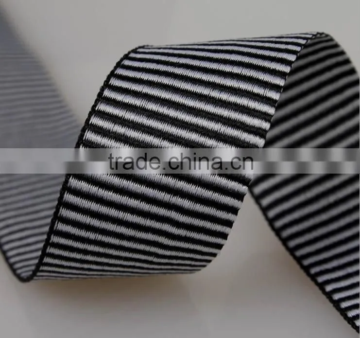 2.2cm Zebra pattern polyester Packing belt,Stitching color webbing.