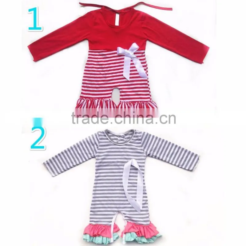 2015 new designs colorful newborn spring aqua body suit baby clothes