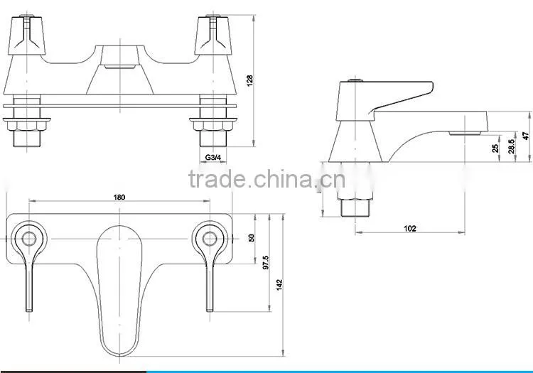 China Suppliers High Quality Luxury Bathroom Design Water Basin Faucet
