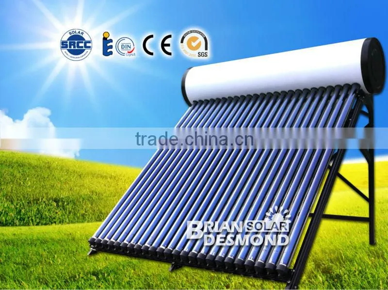 100L Evacuated Tube Solar Water Heater