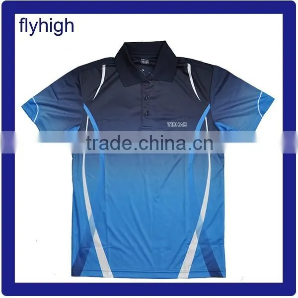 Alibaba China Supplier Polyester Dry Fit Sports Shirts