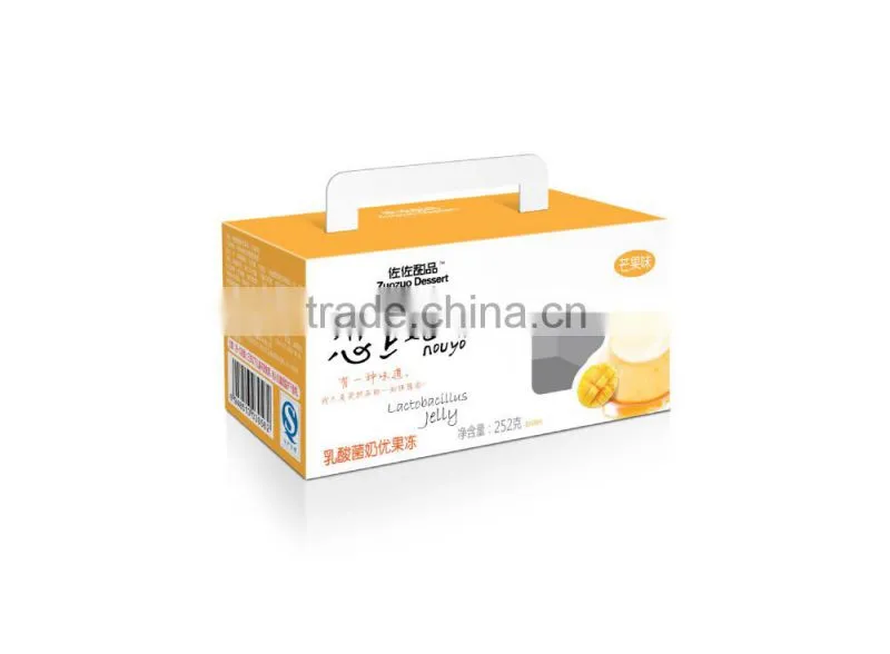 252g strawberry mango coconut milk flavor lactobacillus Nouyo fruit cup jelly